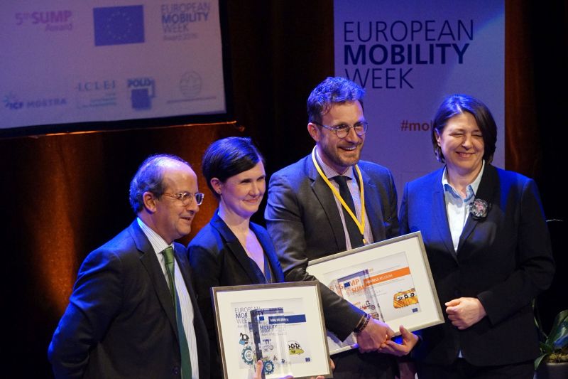 Brussels and Malmö take home mobility awards