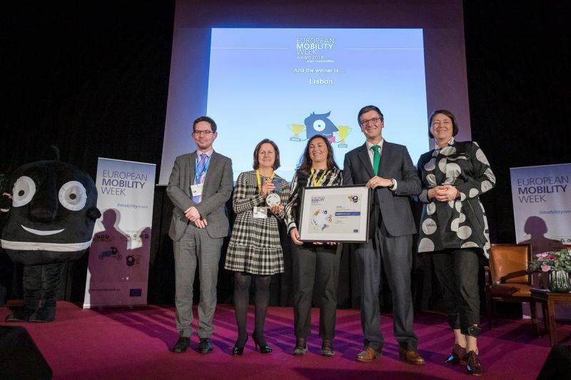 Lisbon, Lindau and Greater Manchester win European sustainable mobility awards