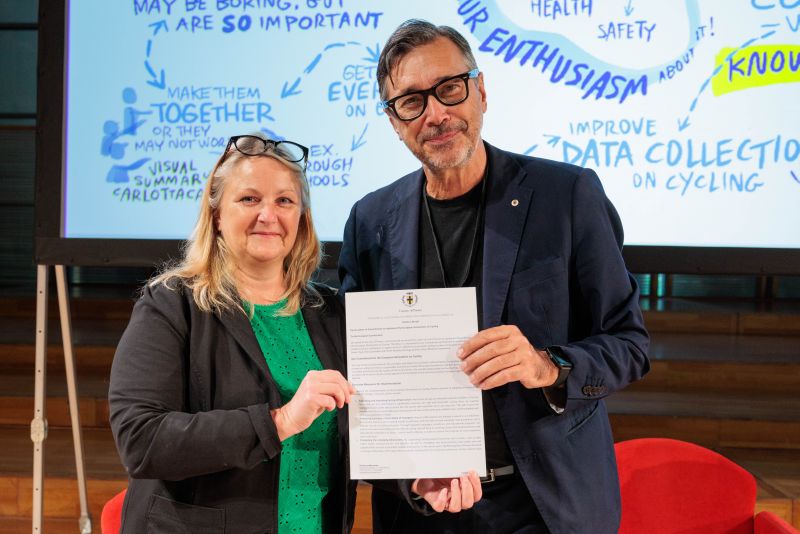The City of Parma commits to EU Cycling Declaration implementation