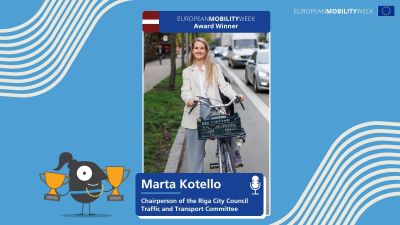 Riga shares the story behind its EUROPEANMOBILITYWEEK Award